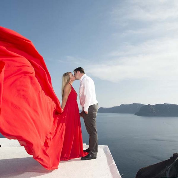 American Wedding in Santorini ▪ Lindsay & Alex