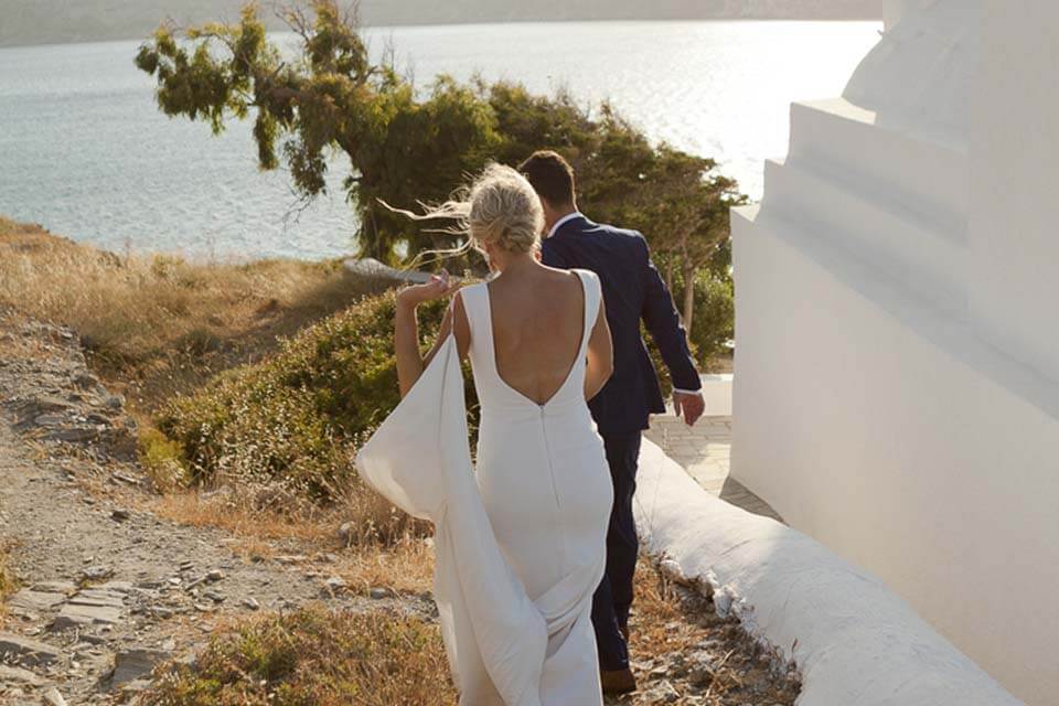 Intimate Australian Wedding in Ios | Kate & James