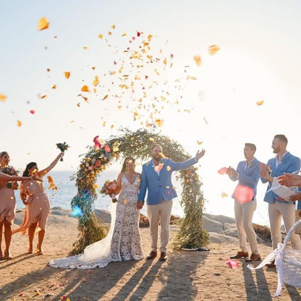 Australian Beach Wedding in Naxos | Amy & Nic